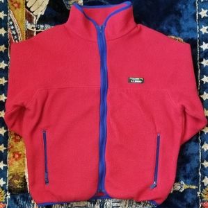 Vintage L.L.Bean Fleece Jacket Size Medium